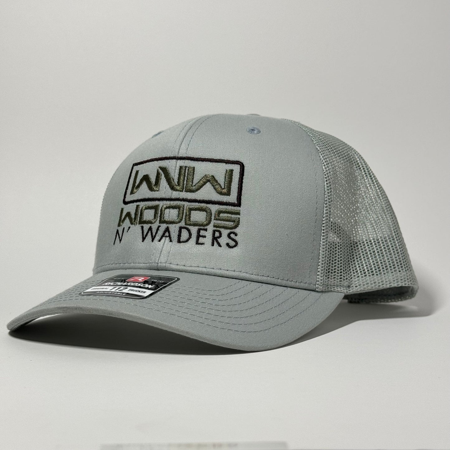 Woods N Waders Logo Hat- Quarry