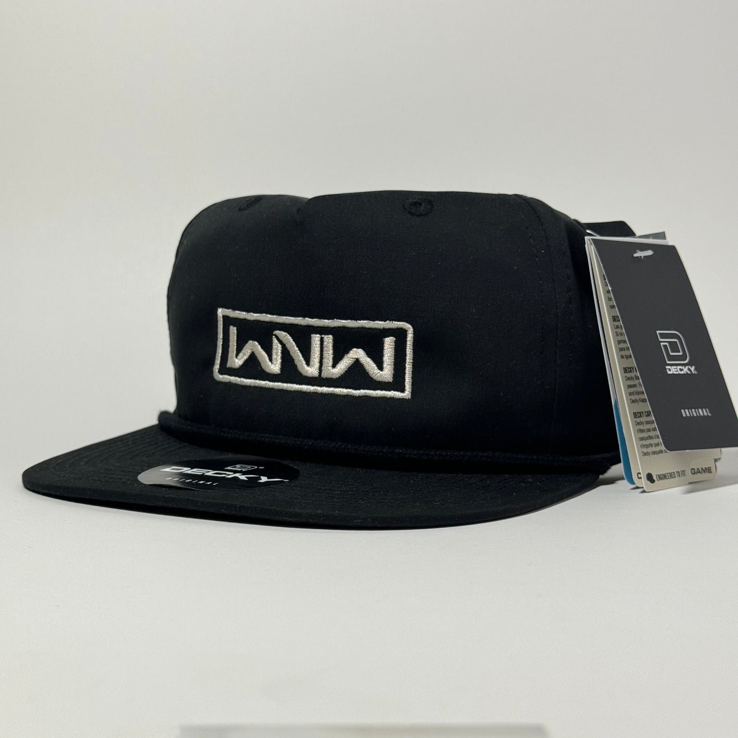 WNW Rope Hat- Black