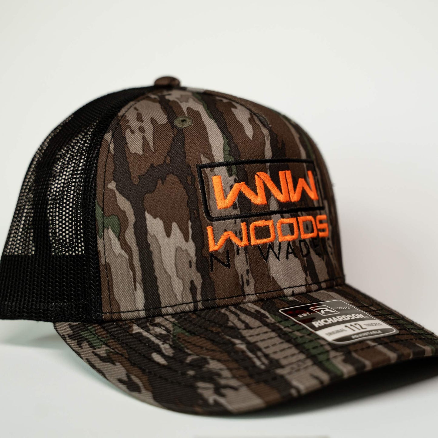 Woods N' Waders Logo Hat- Realtree Camo