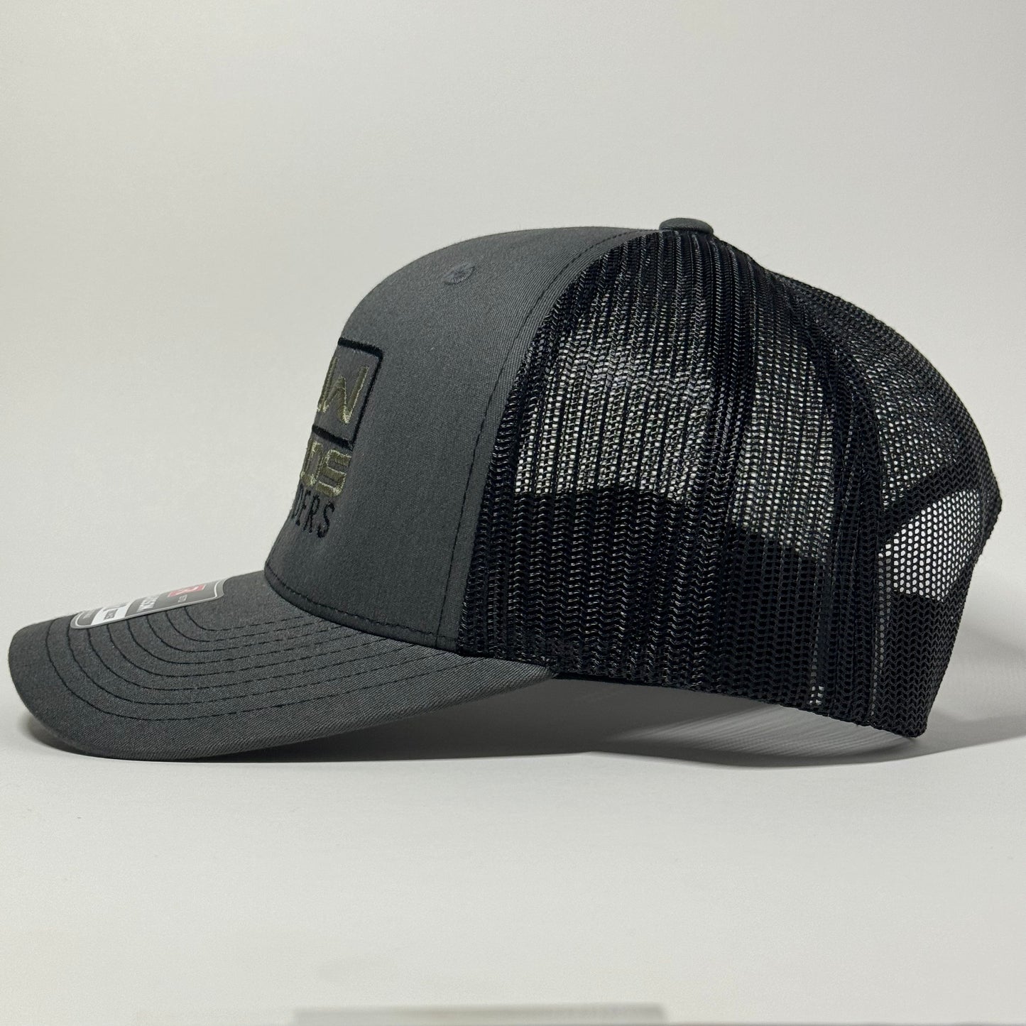 Woods N Waders Logo Hat- Charcoal